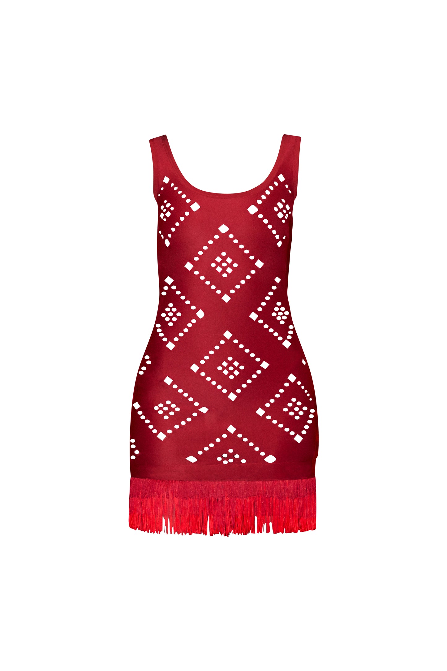 RED Diamond Kut Mini Dress