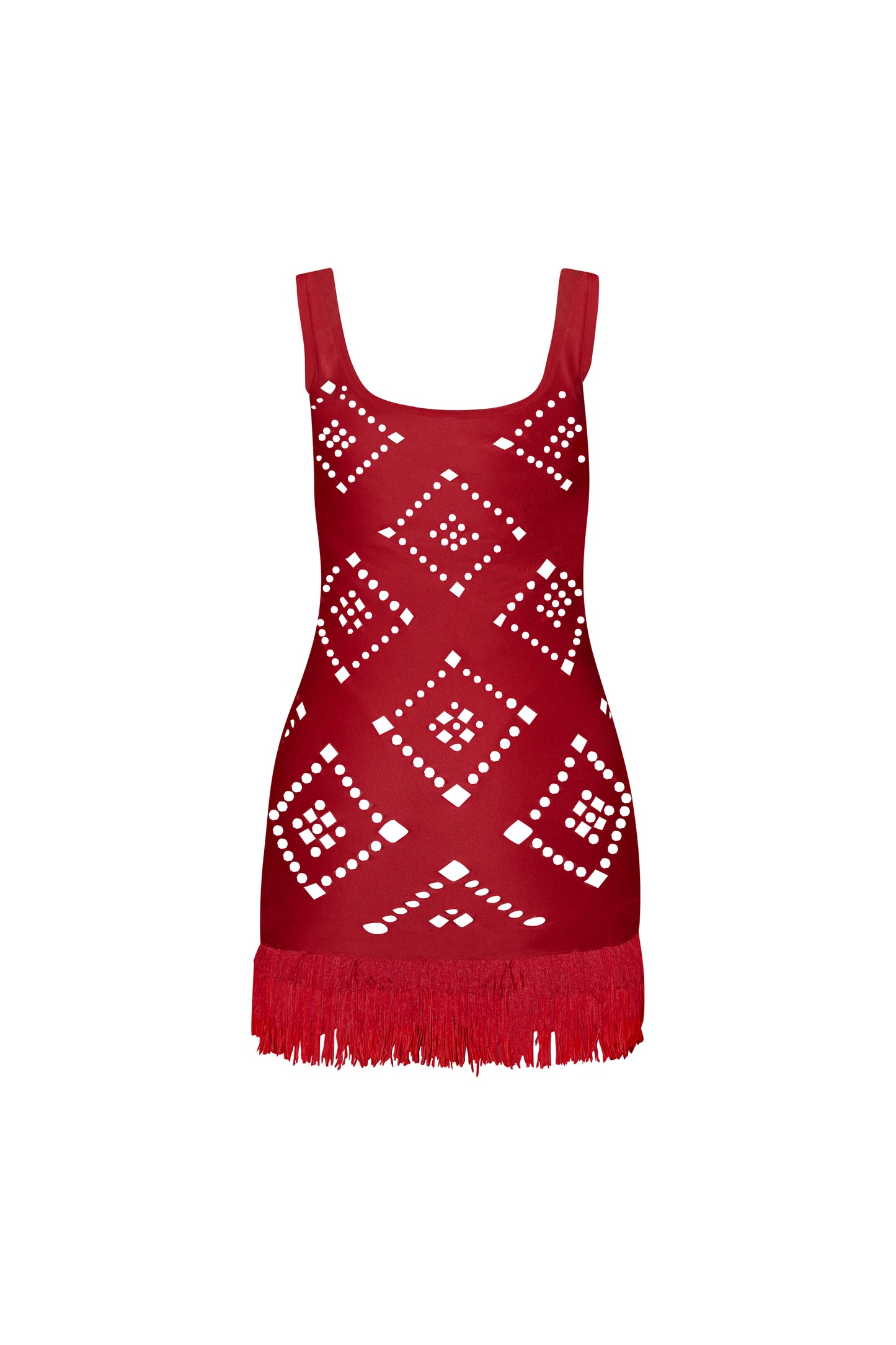 RED Diamond Kut Mini Dress
