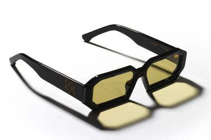 NOVA Black & Yellow Sunglasses